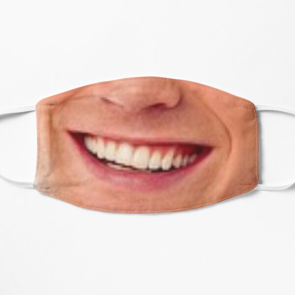 Man Smile Face Masks Redbubble - purple crimson in stands unknown on roblox themanbehind