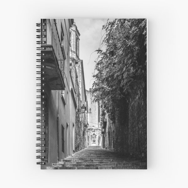 Item preview, stairs and alley in Girona, Spain designed and sold by am-mantilla2156.