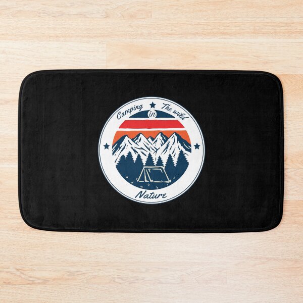 Item preview, Camping in the wild nature designed and sold by mouad naouiri.