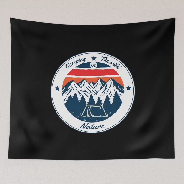 Item preview, Camping in the wild nature designed and sold by mouad naouiri.