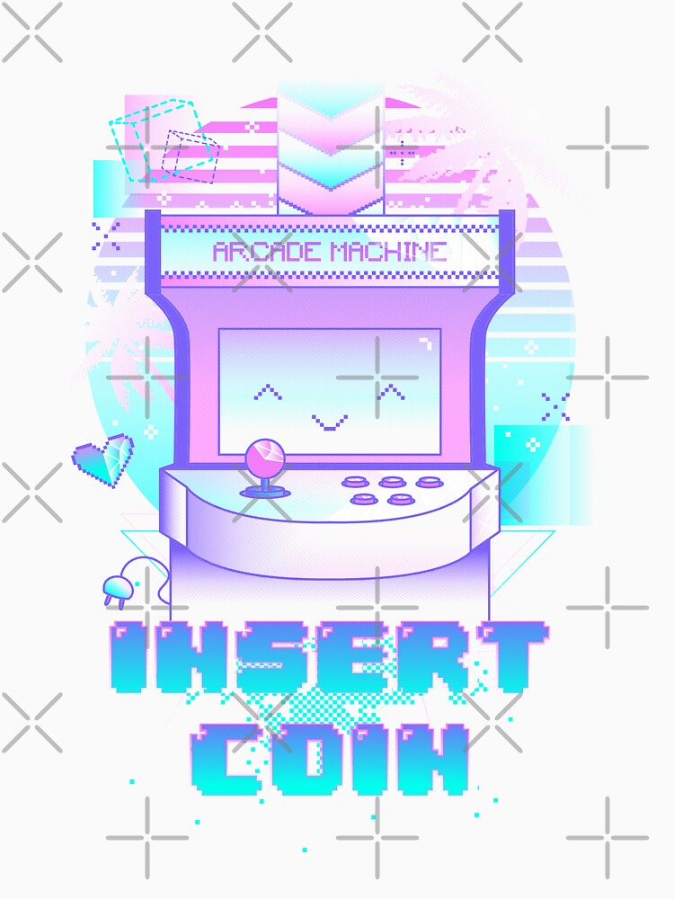 Vaporwave Insert Coin by DonnieArts
