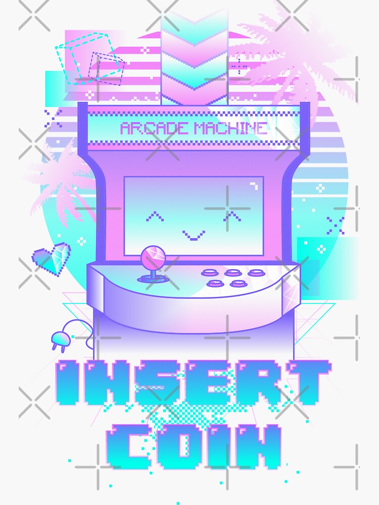 Vaporwave Insert Coin by DonnieArts
