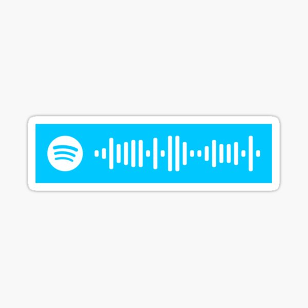 “Mamma Mia Cast Album” Spotify Scan Code Sticker