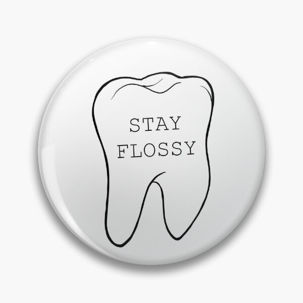 Item preview, stay flossy tooth designed and sold by smile-designs.