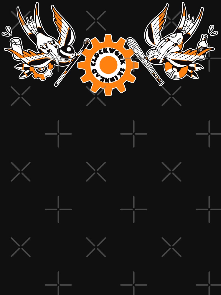 "CLOCKWORK SKINHEAD" Tshirt for Sale by lilistreetattoo Redbubble