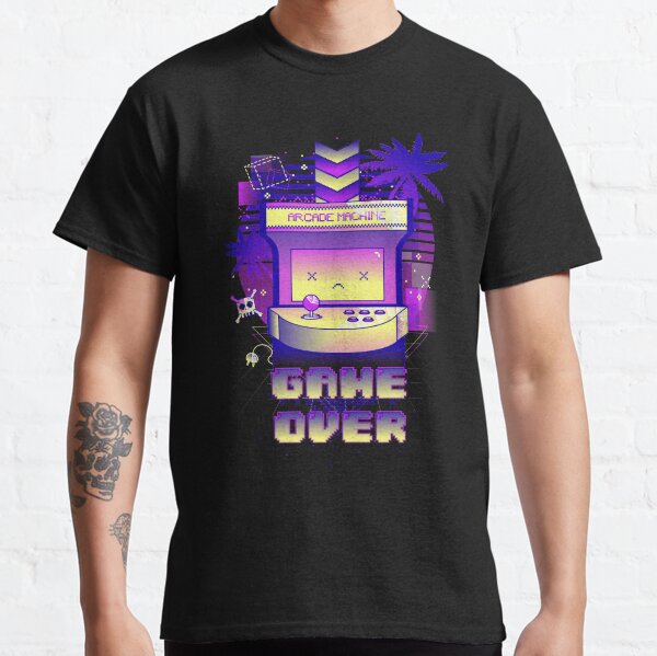 Retrowave Game Over Classic T-Shirt