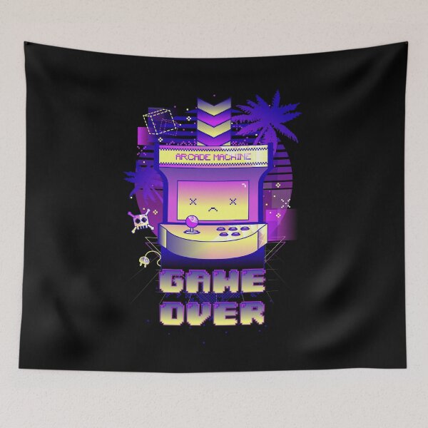 Item preview, Retrowave Game Over designed and sold by DonnieArts.