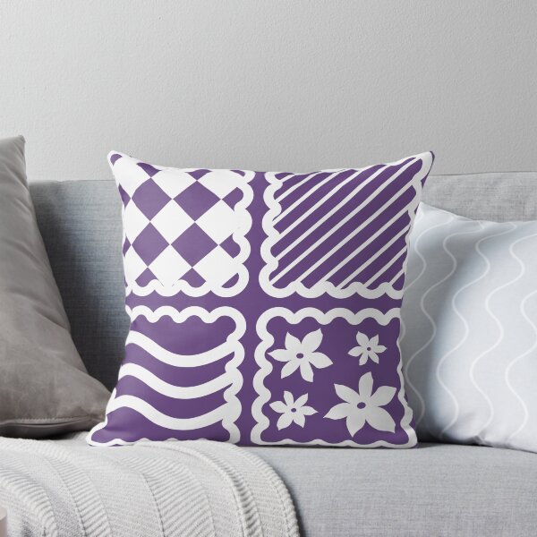 Item preview, Purple and White Graphic Design designed and sold by AmbroseAnn.