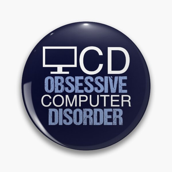 Item preview, Funny Obsessive Computer Disorder Geek designed and sold by Epic Love Designs.
