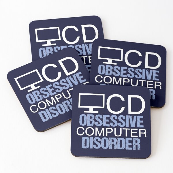 Item preview, Funny Obsessive Computer Disorder Geek designed and sold by Epic Love Designs.