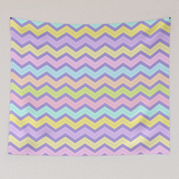 Item preview, Zigzag stripes cute purple pastel background designed and sold by TheSimpleMan.