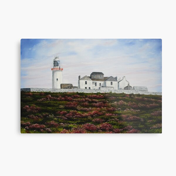 Loop Head Lighthouse, County Clare - oil painting Metal Print