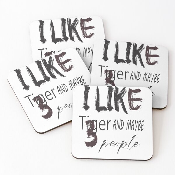 Item preview, I like Tiger and maybe 3 people  designed and sold by MORADRIF.