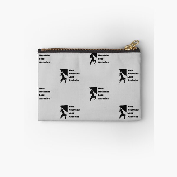 Item preview, More Mountains Less Assholes Camping Funny Sayings Mens And Women Gift Ideas Jokes Design Fun Camping  designed and sold by Akmloza.