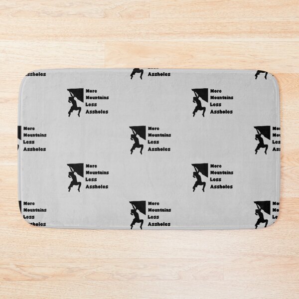 Item preview, Más montañas Menos idiotas Acampar Refranes divertidos Ideas de regalos para hombres y mujeres Diseño de chistes Camping divertido designed and sold by Akmloza.
