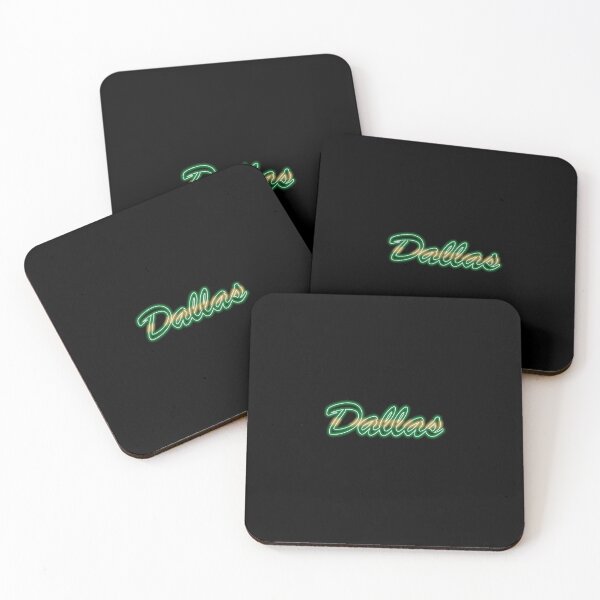 Item preview, Hockey Fan of Dallas Retro Green and Gold in Neon designed and sold by gkillerb.