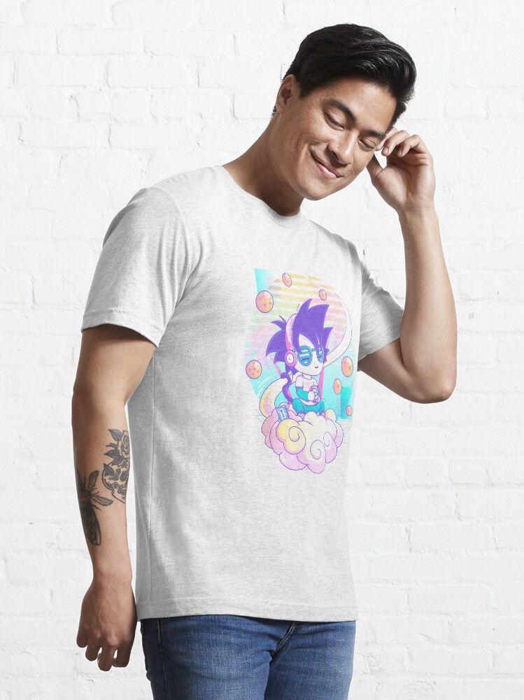 Thumbnail 3 of 7, Essential T-Shirt, Retro Monkey designed and sold by Donnie Art.