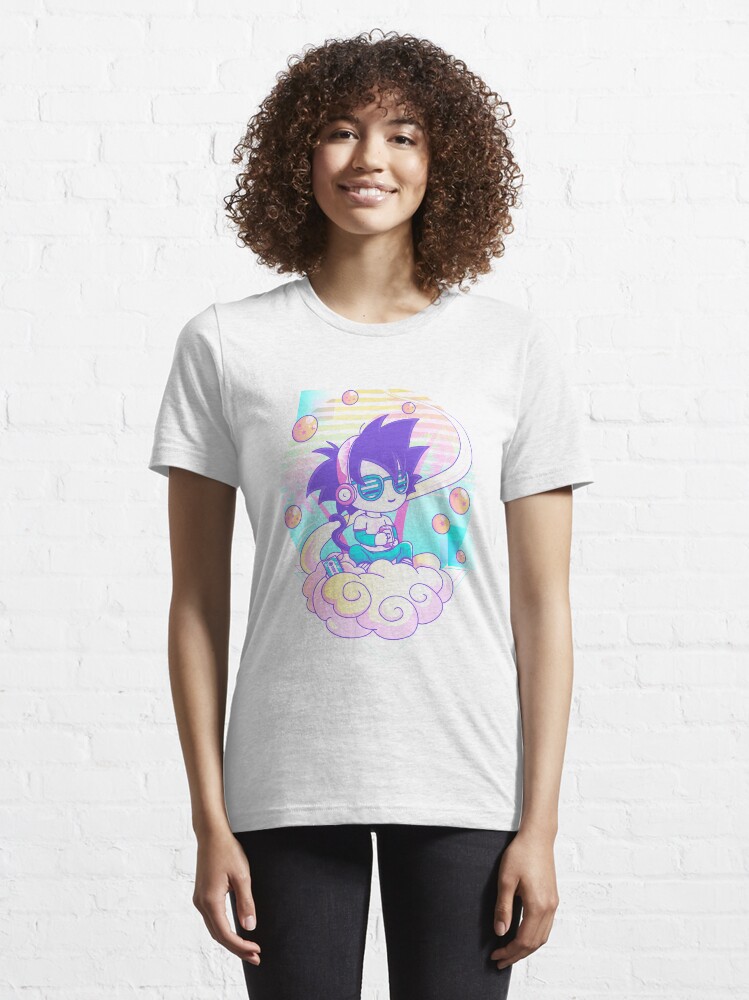 Thumbnail 6 of 7, Essential T-Shirt, Retro Monkey designed and sold by Donnie Art.
