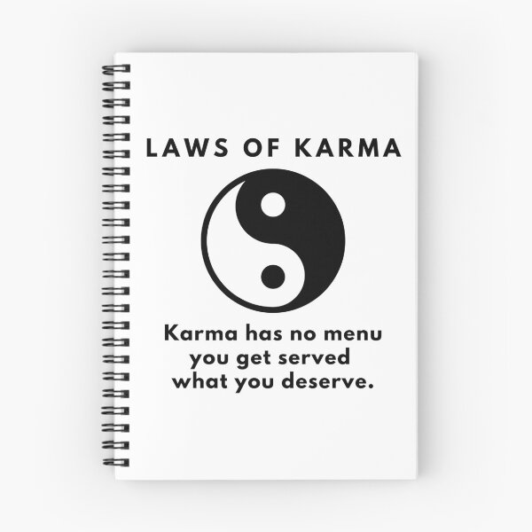 Item preview, Laws of Karma designed and sold by JustCreativity.