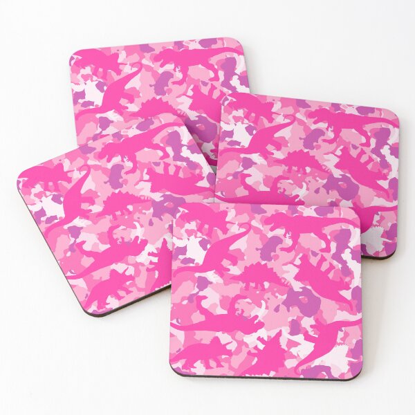 Item preview, Pink Camouflage Dinosaurs  designed and sold by flowrawr.