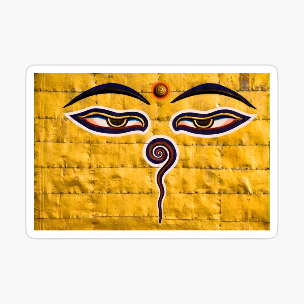 buddha eyes wall art