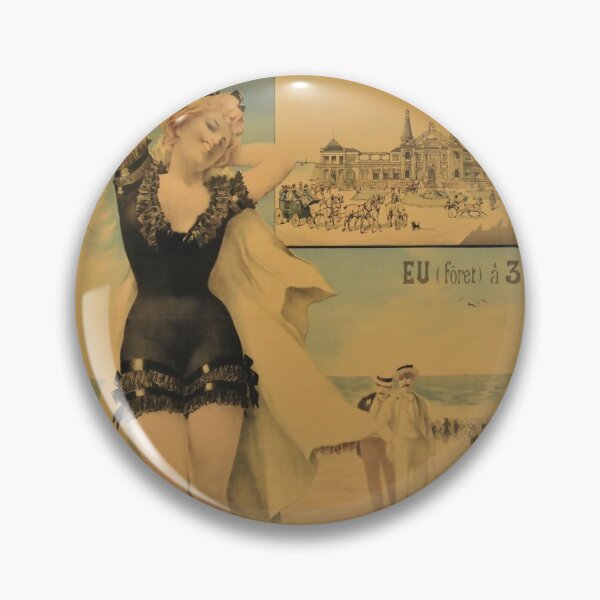 Item preview, NORD Le Treport Mers vintage travel poster designed and sold by stickart-marek.