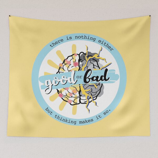 Item preview, Nothing Either Good or Bad- Hamlet Quote designed and sold by melinarae.