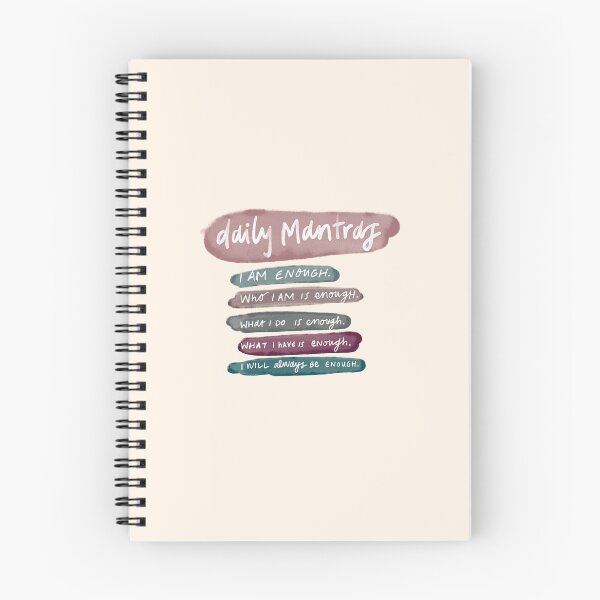 Item preview, Daily Mantras | Christian Inspirational Faith | Illustration Calligraphy designed and sold by seaniemendoza.