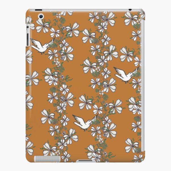 Bird Vine (Orange) iPad Snap Case