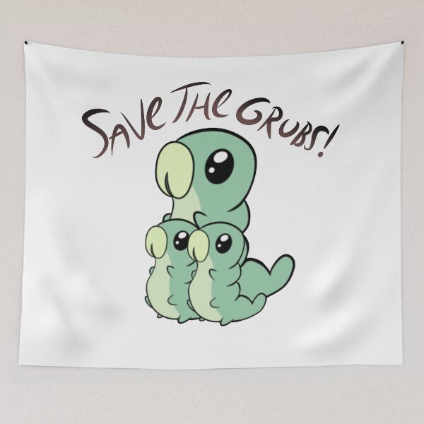 Item preview, Hollow Knight - Save the Grubs! designed and sold by Anonamux.