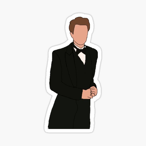 Kol Mikaelson at the Mikaelson ball Sticker for Sale by Alisaaak1