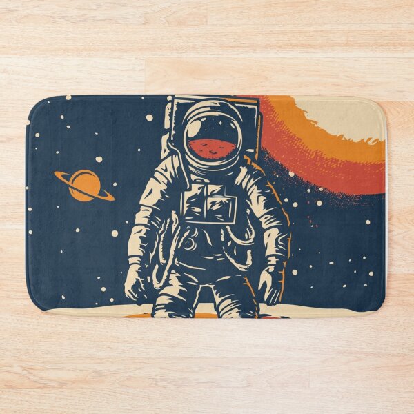 Item preview, Modern Space Astronaut Mars Cartoon designed and sold by OlympusMons.