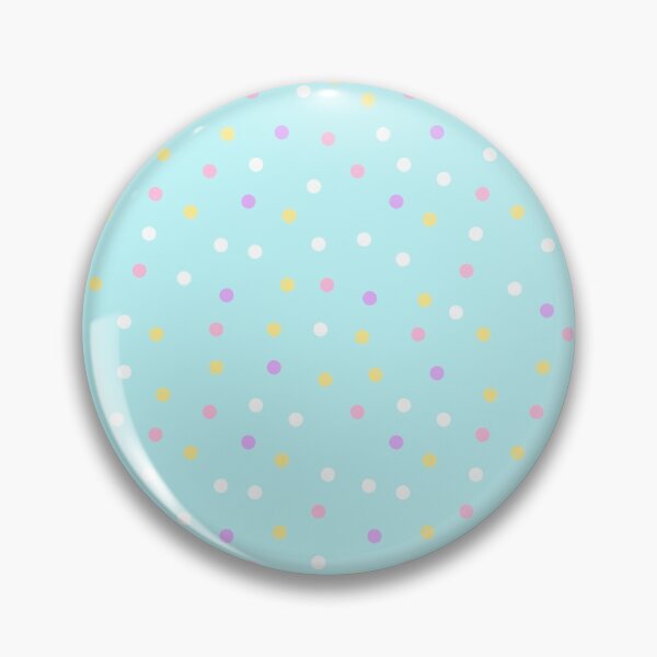 Item preview, Polka dots sprinkles cute blue pastel background designed and sold by TheSimpleMan.