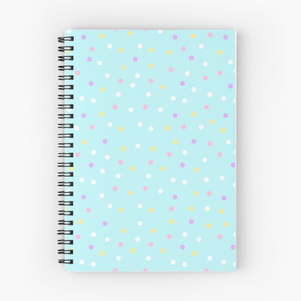 Item preview, Polka dots sprinkles cute blue pastel background designed and sold by TheSimpleMan.