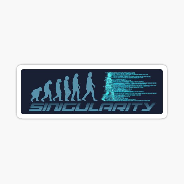 Technological Singularity Sticker