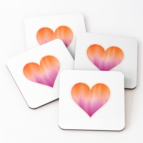 Item preview, Lesbian Flag Heart designed and sold by paigeg230.