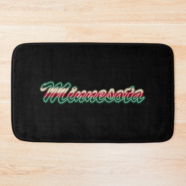 Item preview, Hockey Fan of Minnesota Green Red and Wheat in Neon designed and sold by gkillerb.