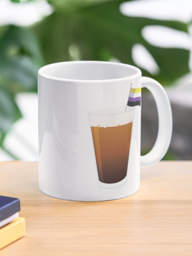 Non-Binary Nitro Cold Brew Coffee Mug for Sale by annahthedesign