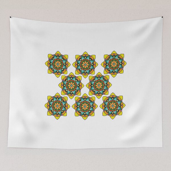 Item preview, Mandala pattern flower designed and sold by BiPasternak.