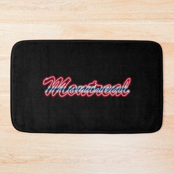 Item preview, Hockey Fan of Montreal Red Blue and White in Neon designed and sold by gkillerb.
