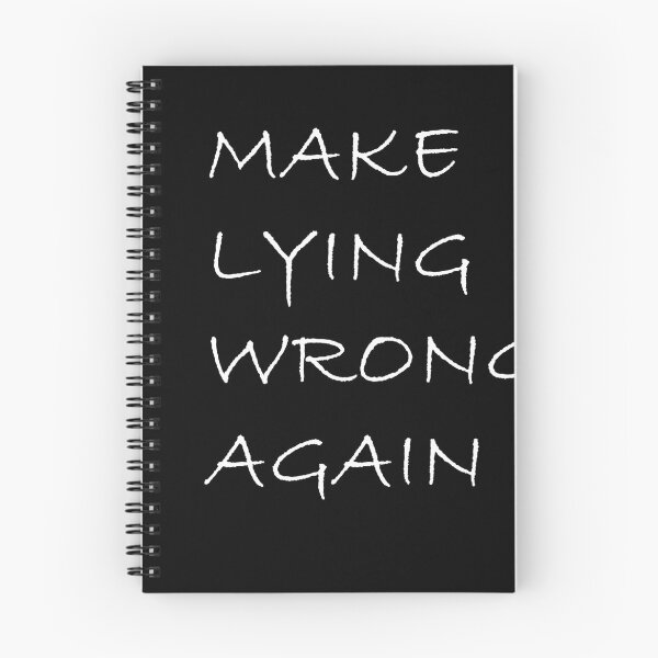 Item preview, Make Lying Wrong Again designed and sold by Masaw.