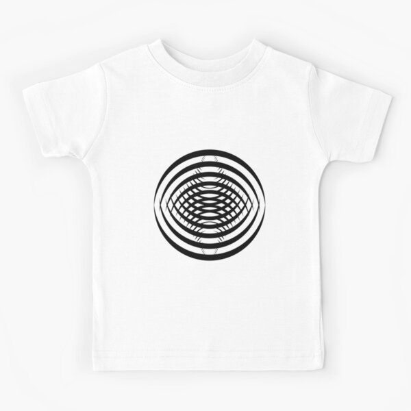 Concentric Shrinking Circles концентрические уменьшающиеся круги Kids T-Shirt