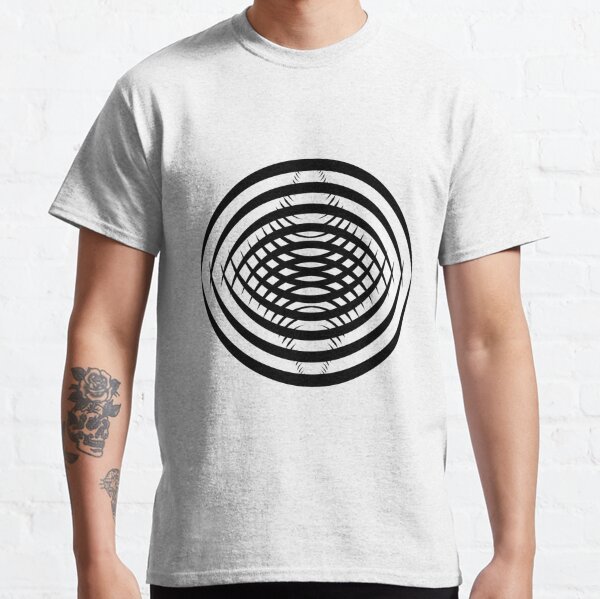 Concentric Shrinking Circles концентрические уменьшающиеся круги Classic T-Shirt