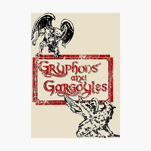 Item preview, Gryphons & Gargoyles designed and sold by Nazonian.