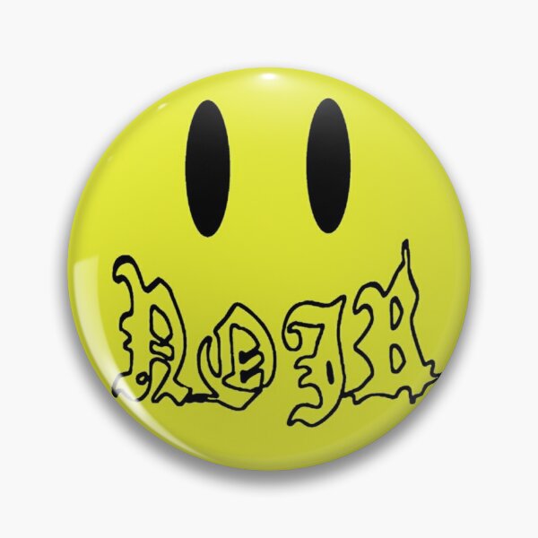 Item preview, smiley noir designed and sold by hollandhenry.