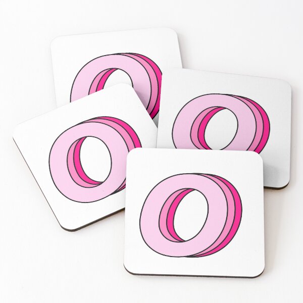 Item preview, pink O designed and sold by Amanda Kirkpatrick.