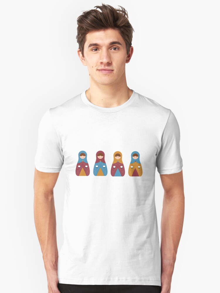 Alternate view of Matrioshkas 2 Slim Fit T-Shirt