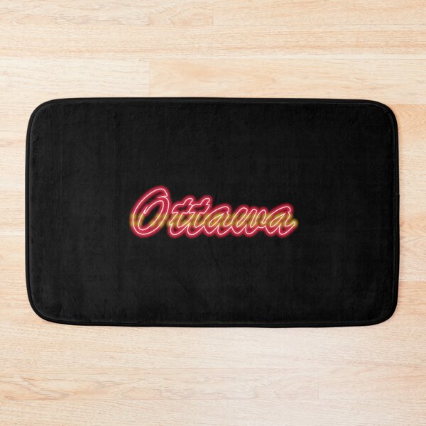 Item preview, Hockey Fan of Ottawa Red and Gold in Neon designed and sold by gkillerb.