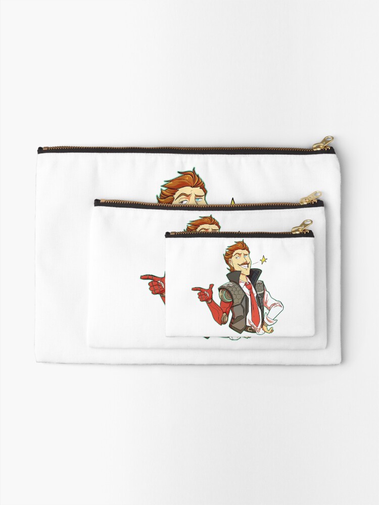 Alternate view of Rhys the CEO Zipper Pouch