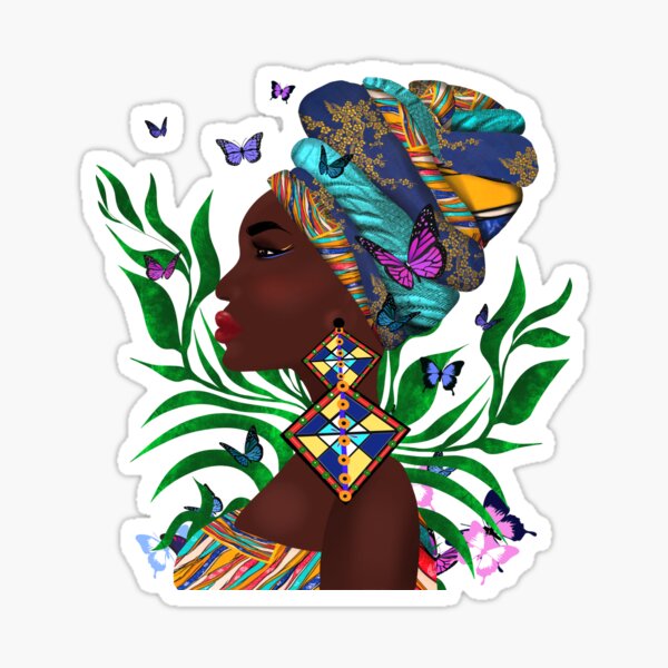 Aperçu de l'œuvre  Art de la femme africaine. Mode nigériane. Décoration intérieure. créée et vendue par bambino12345678.